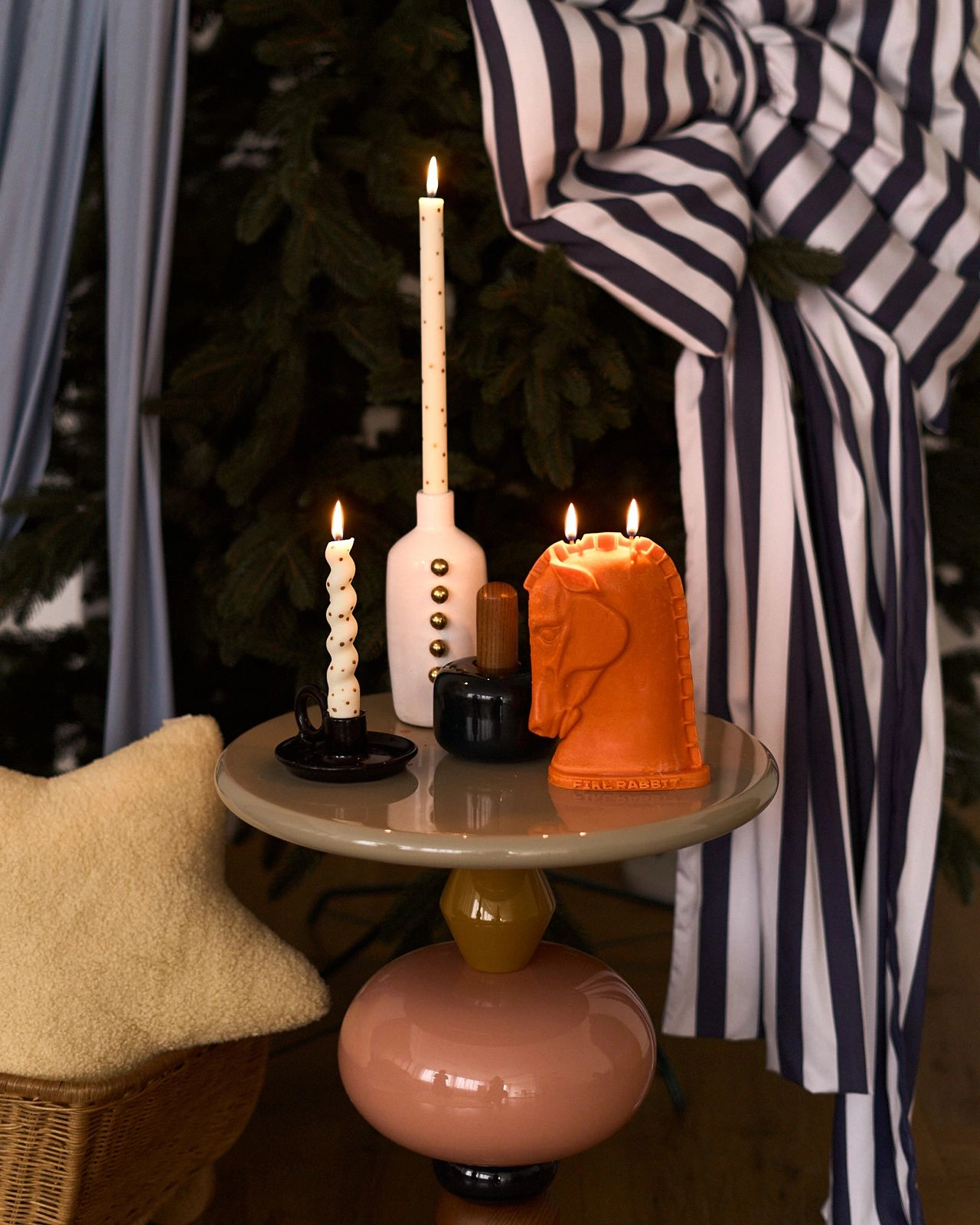 свічка у формі коня Символ 2026