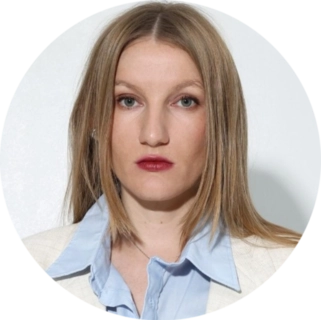 Катерина Фастовець, керівниця бренду Marie Claire в Україні, керівниця проєкту з впровадження стратегії сталого розвитку Burda media 