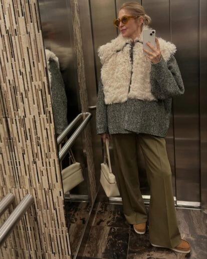 Амбасадорка українських брендів: Келлі Резерфорд в аутфітах Litkovska і ElenaReva