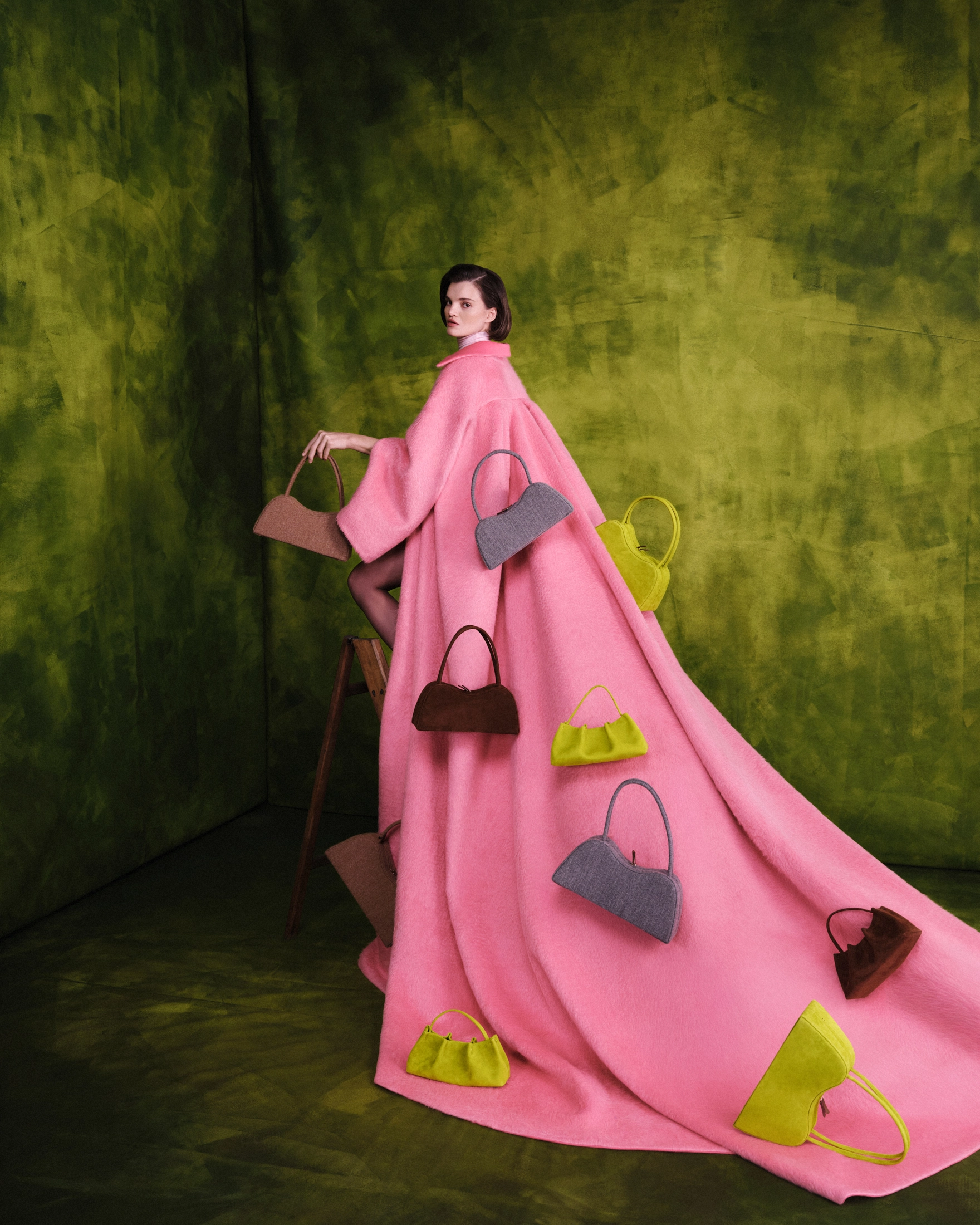 сумка замшева