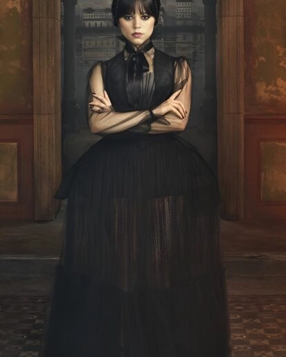 Венздей Аддамс WEDNESDAY