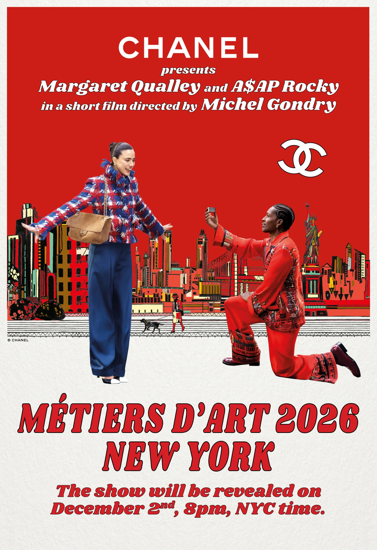 Chanel Маргарет Кволлі A$AP Rocky