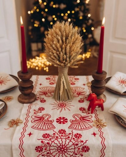 Свічки, авторський посуд та текстиль: 5 красивих колекцій різдвяного декору від українських брендів