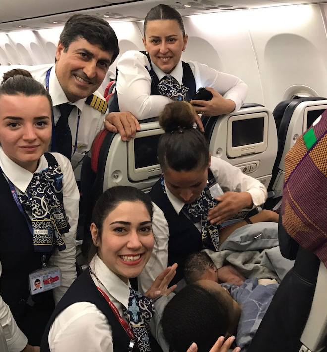 Turkish Airlines baby