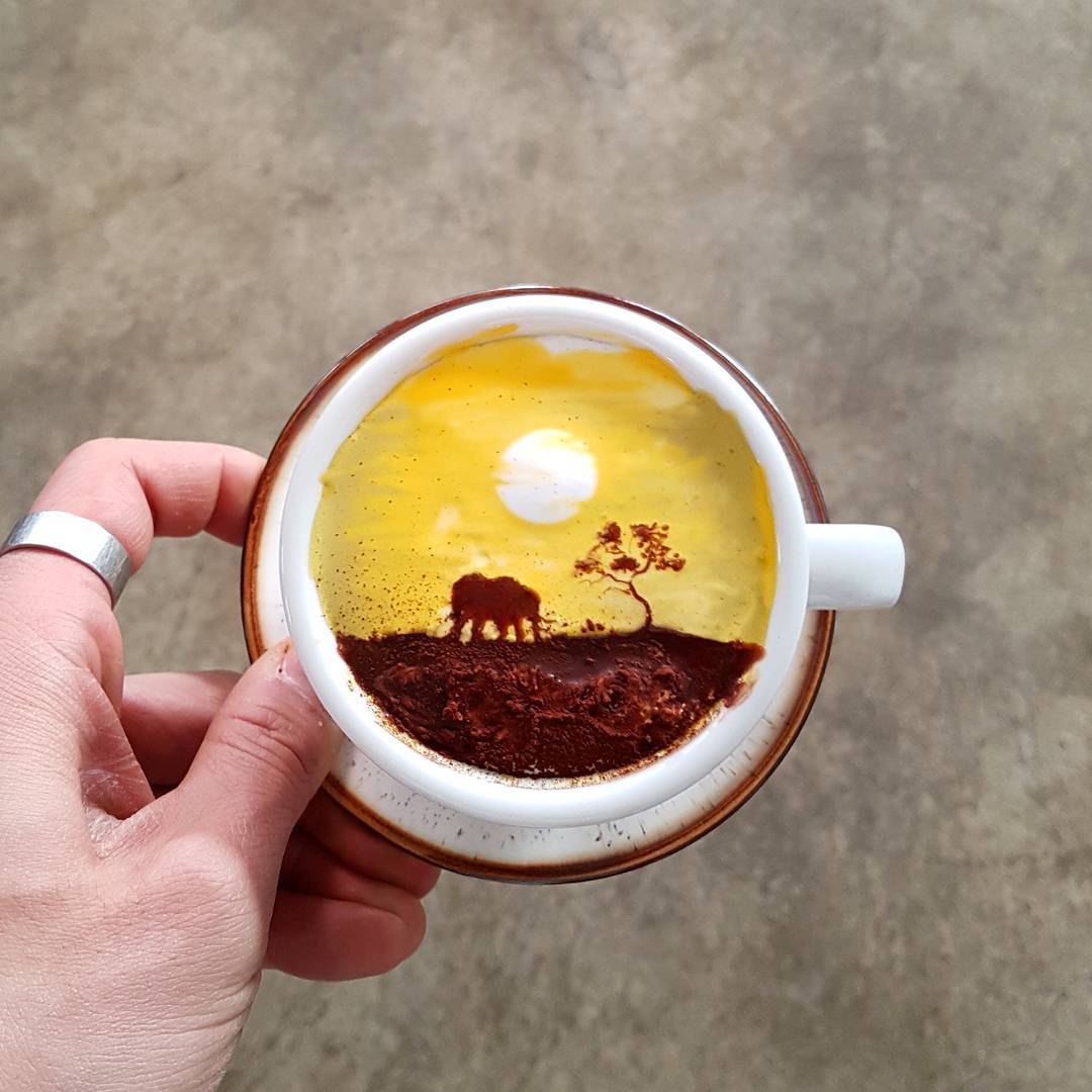 Ван Гог та квітуча сакура: бариста з Південної Кореї створює вражаючі малюнки на каві - фото 9