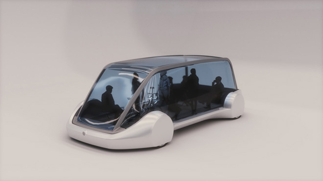 Транспорт будущего: Илон Маск показал беспилотный подземный электробус - фото 1