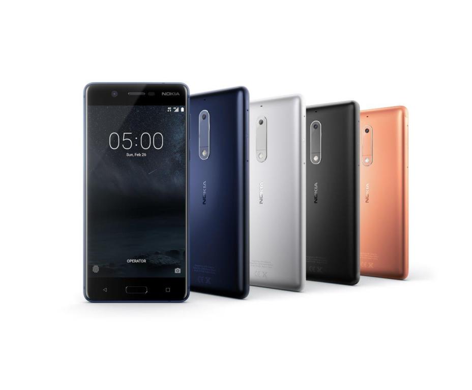 Nokia представила три новых смартфона
